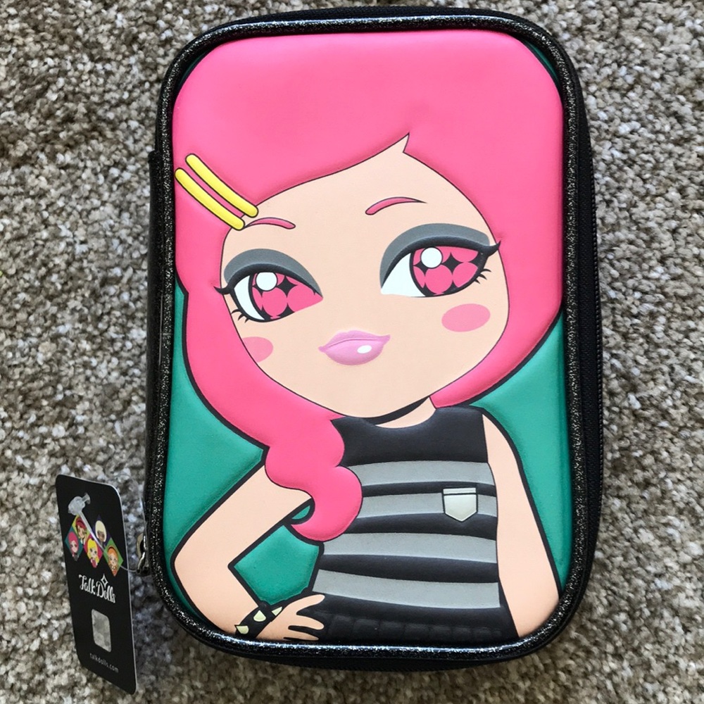 Brand New Talk Dolls Make-up/Craft Case